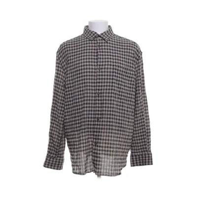 Chemise (Noir, Beige) de H&M ATELIER