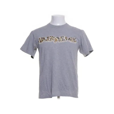T-shirt (Grå) från Supreme Bomull, Polyester