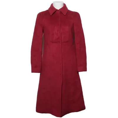 Coat (Red) from Red Valentino Mohair, Polyamide, Wool