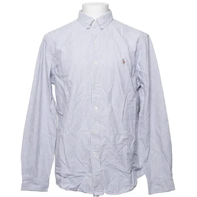 Overhemd (Blauw, Wit) van Polo Ralph Lauren Katoen