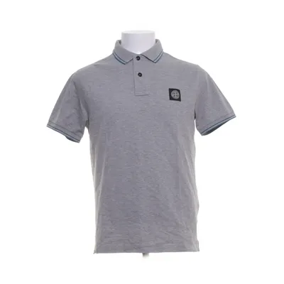 Polo shirt (Gray) from Stone Island Cotton, Elastane