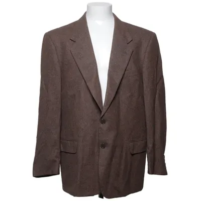 Blazer (Bruin) van Christian Dior Monsieur Viscose, Wol