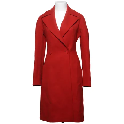Coat (Red) from Alaïa Acetate, Viscose, Wool