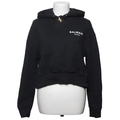Hættetrøje (Sort) fra Balmain Bomuld, Elastan