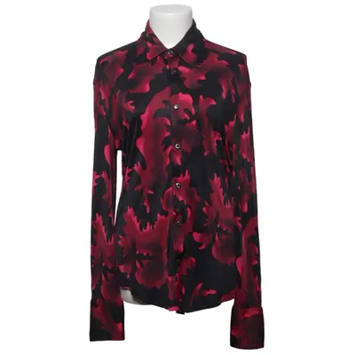 Hemd (Schwarz, Pink) von Gianni Versace Viskose