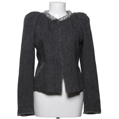 Blazer (Gray) from Isabel Marant Cotton, Polyester, Silk, Viscose, Wool