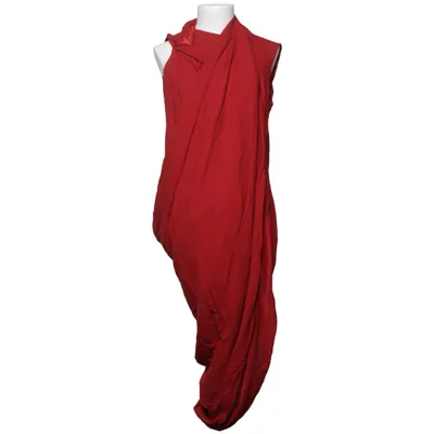 Abendkleid (Rot) von Maison Martin Margiela by H&M Polyester, Viskose, Wolle