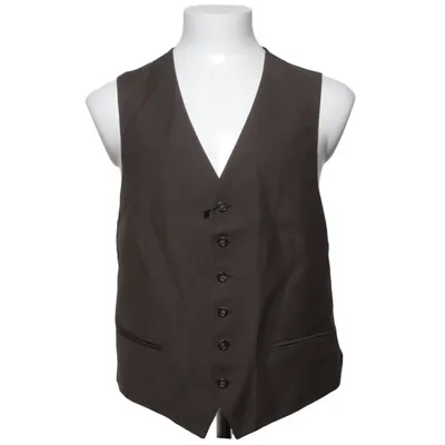 Suit vest (Brown) from Yves Saint Laurent Viscose, Wool