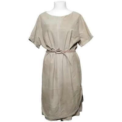Kjole (Beige) fra Brunello Cucinelli Læder