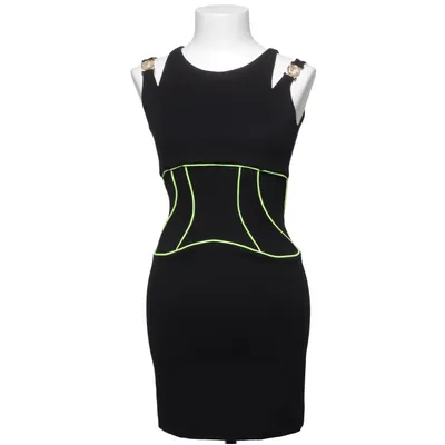 Robe (Noir) de Versace Collection Élasthane, Nylon, Viscose