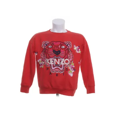 Collegetröja (Röd) från Kenzo Kids Bomull, Polyester