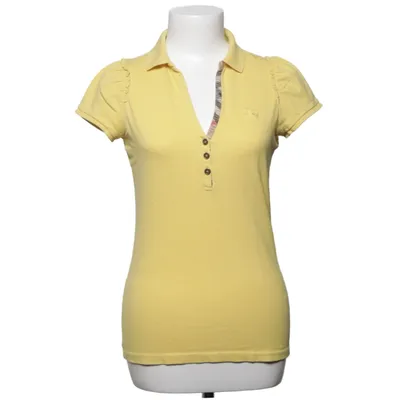 Polo (Jaune) de Burberry Brit Coton, Élasthane