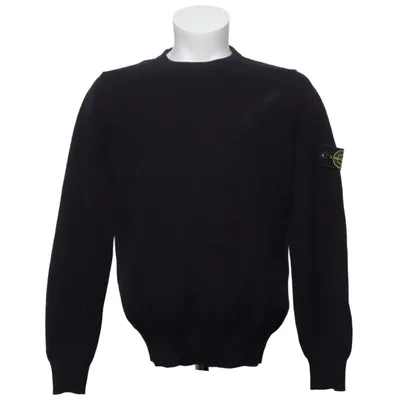 Sweater (Black) from Stone Island Junior Polyester, Wool