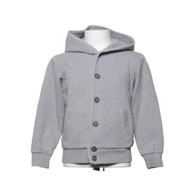 Capuchon sweater (Grijs) van Dolce & Gabbana Junior Katoen, Elastaan