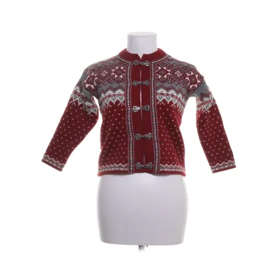 Noorse trui (Rood, Grijs, Wit) van Gjestal Wol