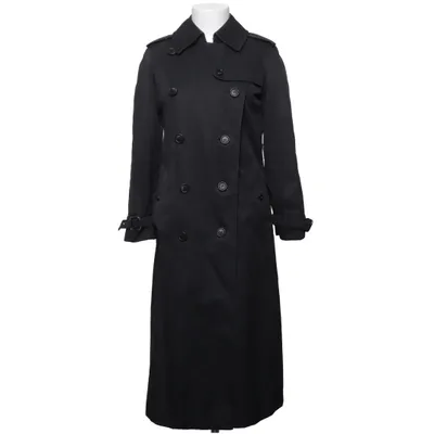 Trench coat (Black) from Burberry Cotton, Polyester