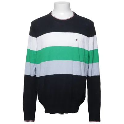 Pull-over (Bleu, Vert, Blanc, Multicolore) de Tommy Hilfiger Coton, Lin