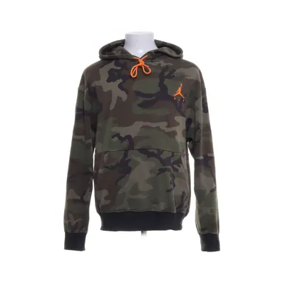 Hoodie (Green, Multicolored) from Jordan Cotton, Polyester