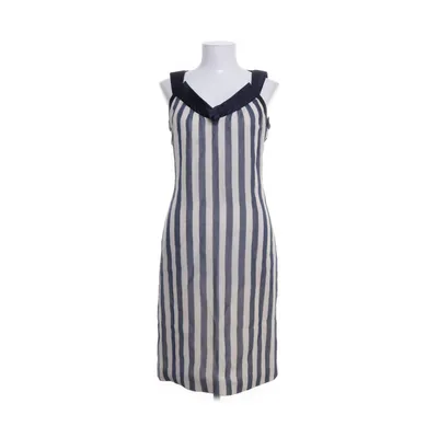 Jurk (Wit, Blauw) van Giorgio Armani Zijde, Viscose