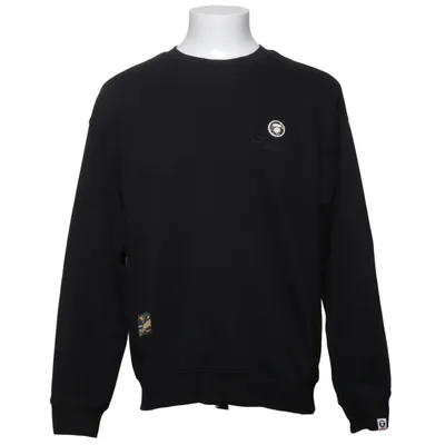 Collegepaita (Musta) kohteesta AAPE By A Bathing Ape Puuvilla, Elastaani, Polyesteri