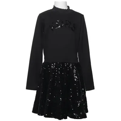 Jurk (Zwart) van Michael Kors Katoen, Elastaan, Polyester, Viscose
