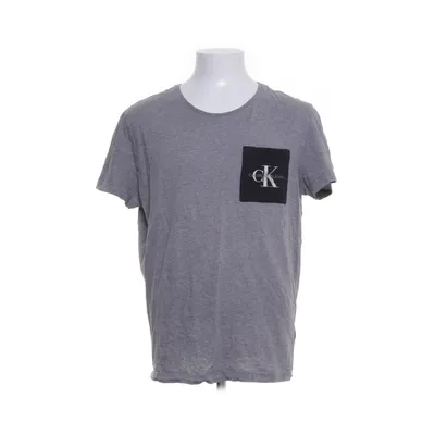 T-shirt (Grijs) van Calvin Klein Jeans Katoen