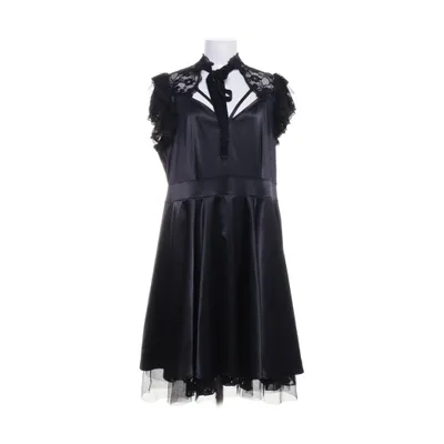 Cocktailklänning (Svart) från Killstar Elastan, Nylon, Polyester