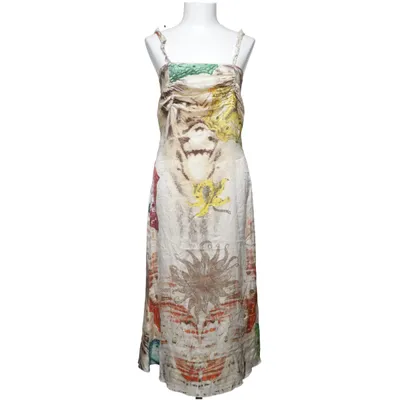 Jurk (Beige, Meerkleurig) van Just Cavalli Zijde