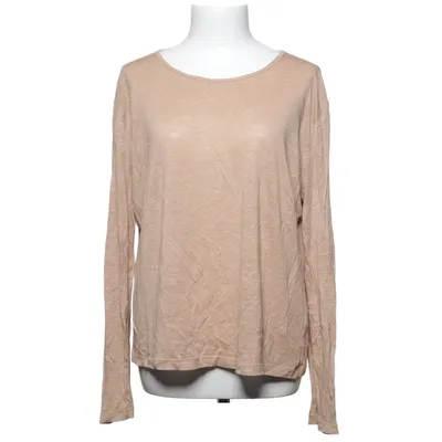 Långärmad t-shirt (Beige) från T by Alexander Wang Linne, Silke