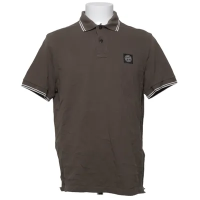 Poloshirt (Groen) van Stone Island Katoen, Elastaan