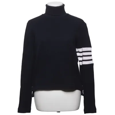 Pul à col roulé (Bleu) de Thom Browne Coton, Élasthane