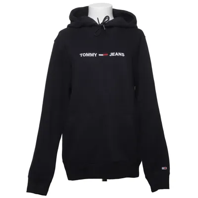 Sweat à capuche (Noir) de Tommy Hilfiger Jeans Coton, Élasthane, Polyester