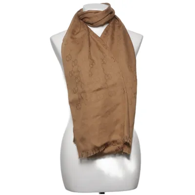 Schal (Braun) von Gucci Seide, Wolle