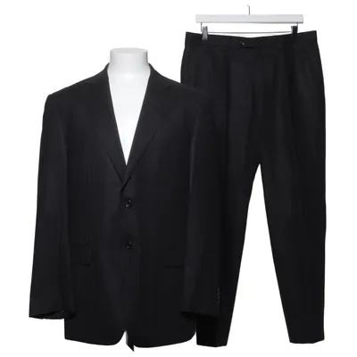 Costume (Noir) de Versace Collection Viscose, Laine