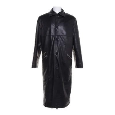 Leather coat (Black) from Versace Classic V2