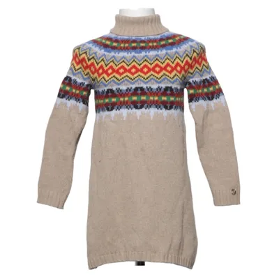 Turtleneck kjole (Beige, Flerfarvet) fra Gucci Kashmir, Polyamid, Viscose, Uld