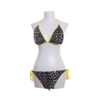 Bikini (Gul, Sort, Flerfarvet) fra Delicatelove Elastan, Polyamid