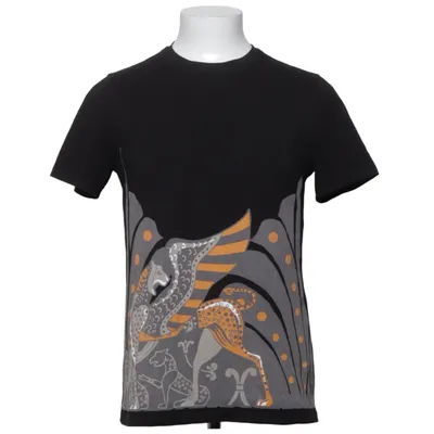 T-shirt (Schwarz) von Versace Collection Baumwolle