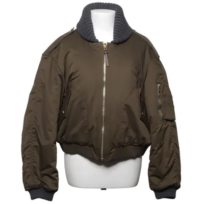 Bomberjack (Groen) van Burberry Brit Katoen, Polyester