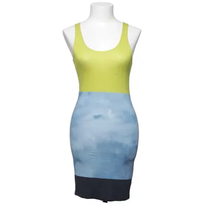 Jurk (Blauw, Groen, Grijs) van Jonathan Saunders