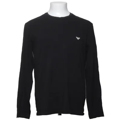 T-shirt à manches longues (Noir) de Emporio Armani Underwear Coton, Élasthane, Polyester