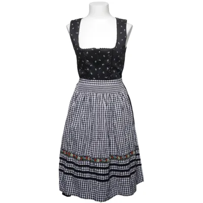 Dirndl (Sort, Hvid) fra Turi Landhaus Bomuld