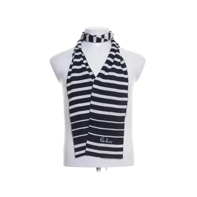 Sjaal (Zwart, Wit) van Burberry Katoen