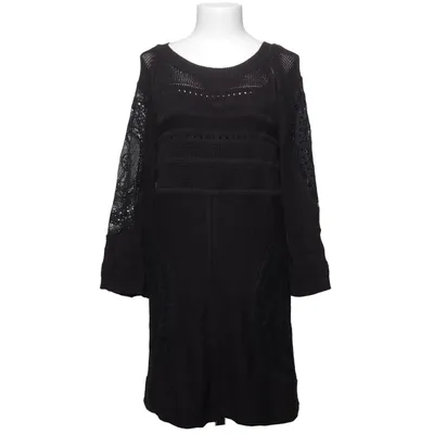 Dress (Black) from Chloé Acetate, Cotton, Nylon, Silk