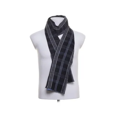 Scarf (Blue, Black, White) from Jil Sander