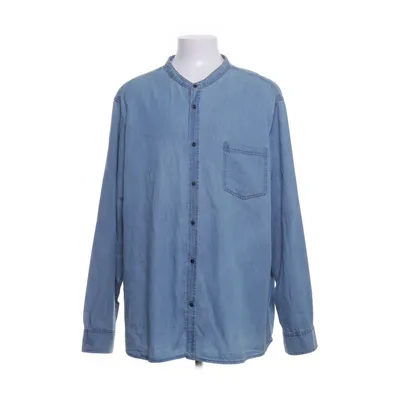 Denim blouse (Blauw) van John Baner Katoen
