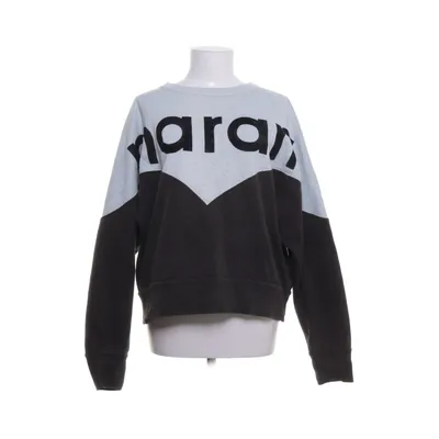 Collegetröja (Grå, Svart) från Isabel Marant Étoile Bomull, Polyamid, Återvunnen polyester