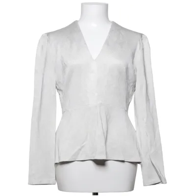 Peplumtopp (Grå) från Alexander McQueen Bomull, Elastan, Viskos