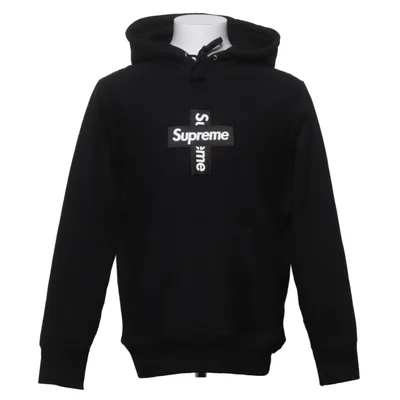Hættetrøje (Sort) fra Supreme Bomuld, Polyester