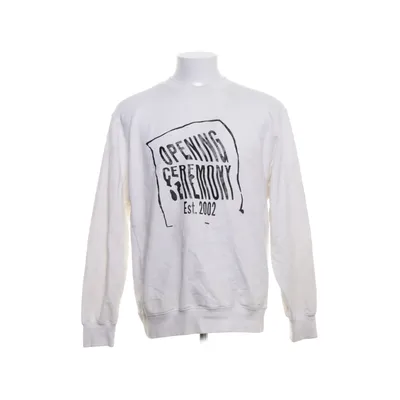 Sweatshirt (Blanc) de Opening Ceremony Coton, Élasthane